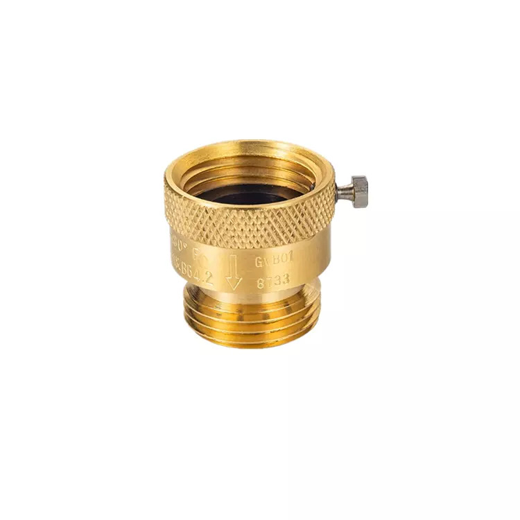 Rough Brass Vacuum Breaker